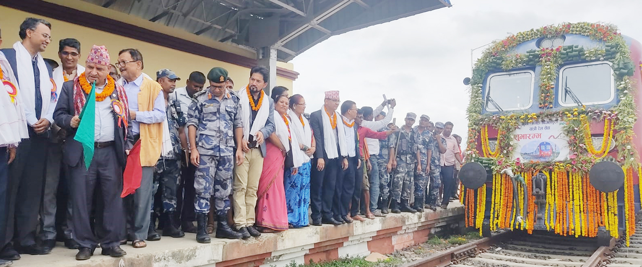 महोत्तरीको विजलपुरासम्म रेल सञ्चालनमा